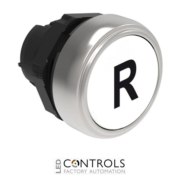 LOVATO LPCB1178 WHITE FLUSH PUSH-BUTTON R