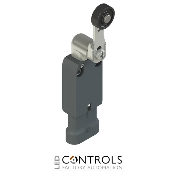 NF B112KF-SAKR24 Pizzato Modular prewired switch with adjustable straight metal revolving lever diam. 20 roller
