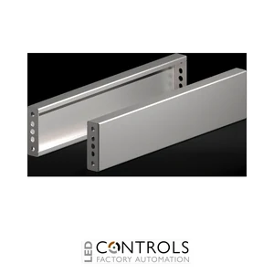 VX8660.072 Rittal VX Base/Plinth Trim Panel, Sides, H: 100 mm, For D: 600 mm, Stainless Steel, 1.4301