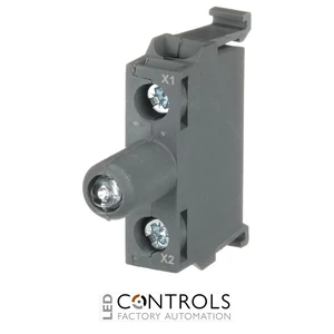 1SFA611621R2044 ABB MLBL-04BL Blue LED Lamp Block - image 2