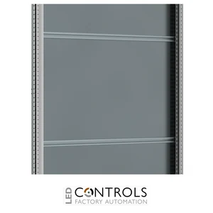 MPWR1000 nVent Hoffman Mounting Plate Reinforcement Profiles, MPWR, 35x982x21mm, Galvanized, Mild Steel