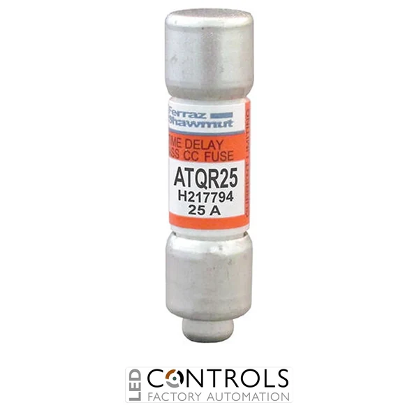 MERSEN FUSE CC TD FUSE 600V 25A ATQR ATQR25
