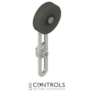 VF LE56-R5 Pizzato Adjustable safety lever with rubber roller, 40 mm diameter