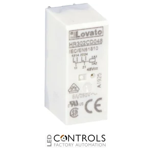 HR302CD012 - MINIATURE RELAY 2C/O 10A, 12VDC