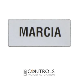 8LM2TAI225 - """ETICHETTA """"MARCIA"""""""