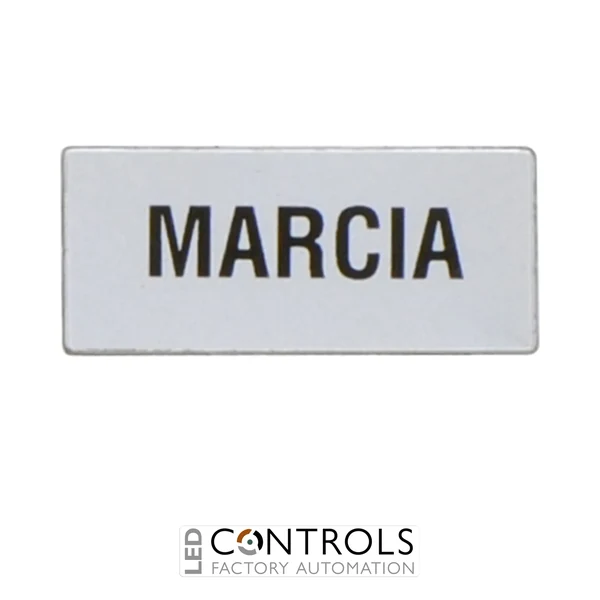8LM2TAI225 - """ETICHETTA """"MARCIA"""""""