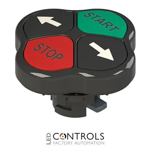 E2 1PQFA1QAAB Pizzato Quadruple pushbutton