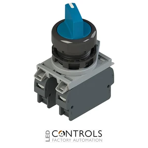 E2 AC-DXBC2240 Pizzato Complete unit with 4 positions selectors, fixing adapter and contacts