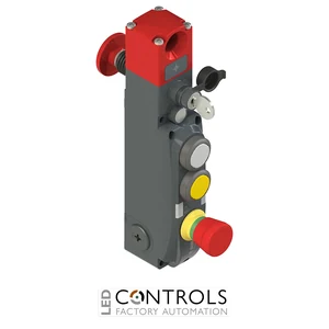 NG 2D6D411C Pizzato NG series safety switch with lock and integrated control devices