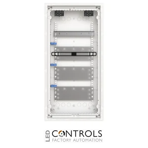2CPX031396R9999 ABB UK648MB UK600 Four-Row Flush-Mounted Media Enclosure Base Without Door 48 Module RAL 9016