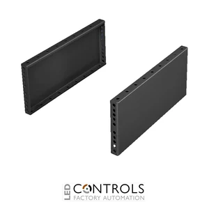 TS8602.030 Rittal Trim panel sides H: 200mm W: 300mm RAL 7022 sheet steel