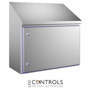 HD1320.600 Rittal Compact enclosure WHD: 610x430(H1)x601(H2)x300mm Stainless steel