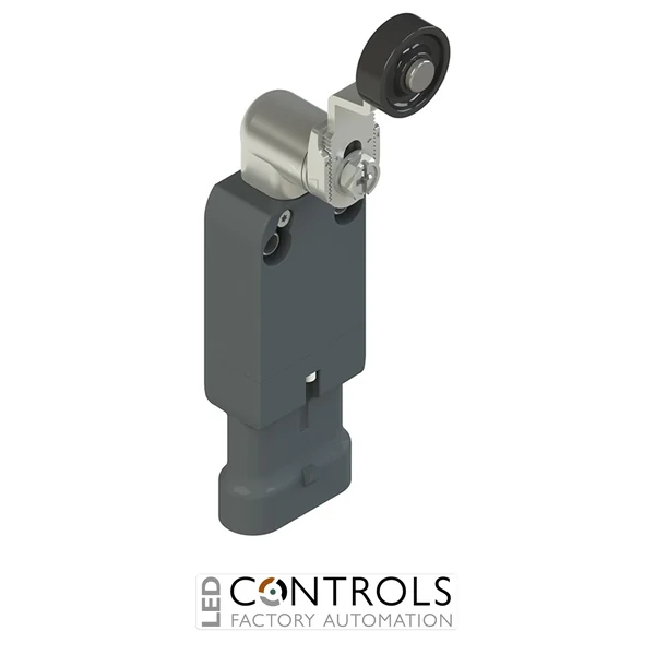 NF B112KH-SAK Pizzato Modular prewired switch with adjustable shaped metal revolving lever diam. 20 roller