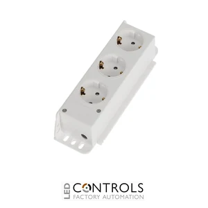 2CPX061211R9999 ABB ZE227 EURO Triple Socket - image 3