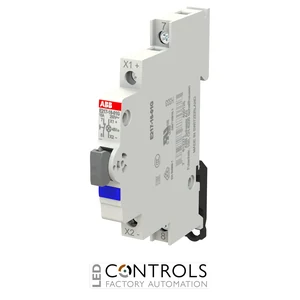 2CCA703264R0001 ABB E217-16-01G48 Luminous Pushbutton 1NC Blue LED 16 A - image 2