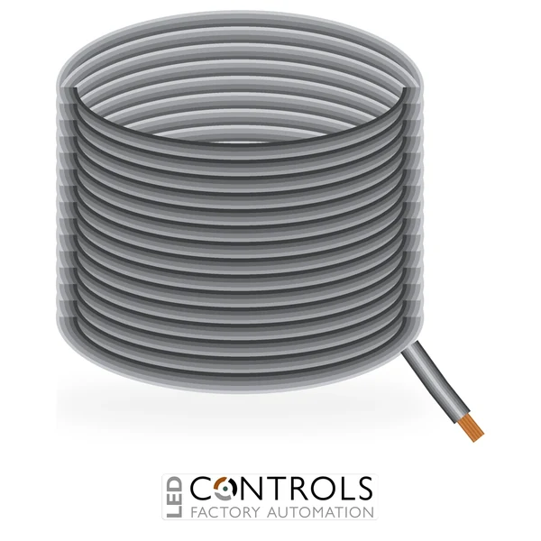 Clynder Tri-rated Panel Wire H05V2-K 0.5mm² Grey – per metre