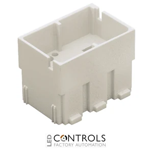 CX 02 JM ILME Housing for 2 RJ45 male connectors