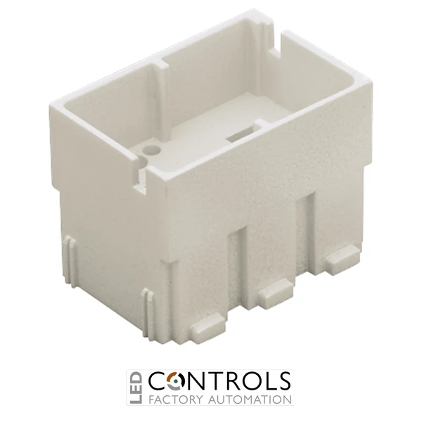 CX 02 JM ILME Housing for 2 RJ45 male connectors