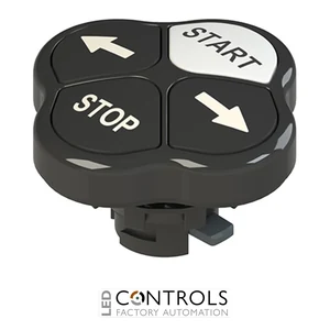 E2 1PQFA1QAAC Pizzato Quadruple pushbutton