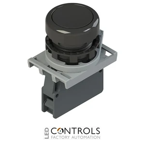 E2 AC-DXBC1204 Pizzato Complete unit with pushbutton, fixing adapter and contact
