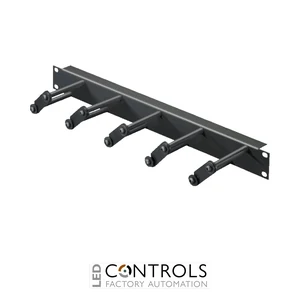 DK5502.225 Rittal Cable management panel 1 U with cable routing bars