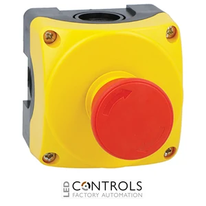 LPZP1B5603 - YLW CTRL STAT+40MM TURN TO RELEASE+1NC