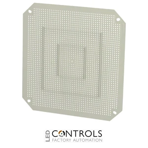4850071 Fibox NEO MPI 3232 Multiperforated plastic mounting plate -