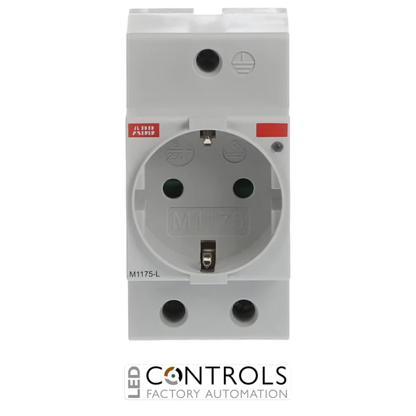 2CSM212000R0721 ABB M1175L M1175-L German Schuko Modular Socket with Indicator Light