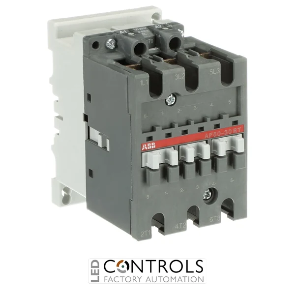 1SBL357010R7000 ABB AF50-30-00RT 100-250V 50Hz / 100-250V 60Hz / 100-250V DC Contactor 3 Pole 3NO 100-250V AC/DC Coil