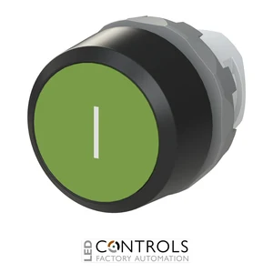 1SFA611100R7012 ABB ABBPB 2005 Green I Illuminated Pushbutton - image 2