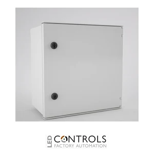 BRES-44-3L-DC Safybox GRP Electrical Enclosure IP66 3 position lock 400Hx400Wx200D