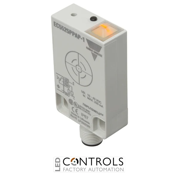 ec5525ppap-1 - cap prox flatpk pnp no+nc,plug