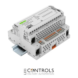 751-9402 Wago Compact 100 PLC with 2 Analogue/16 Digital Inputs 4 Analogue/8 Digital Outputs