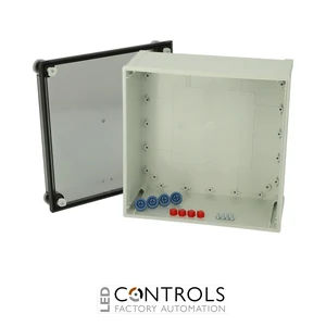 8113048 Fibox CAB PCQ 303017 T Enclosure, Polycarbonate Smoked transparent cover