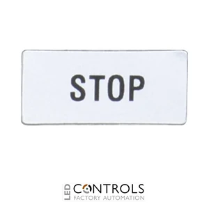 8LM2TAGB230 - """LABEL """"STOP"""""""