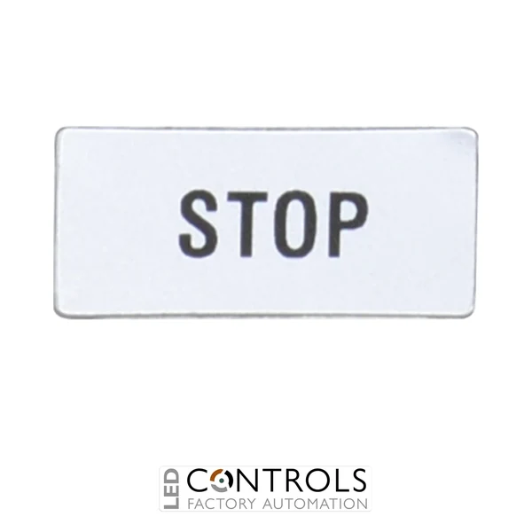 8LM2TAGB230 - """LABEL """"STOP"""""""