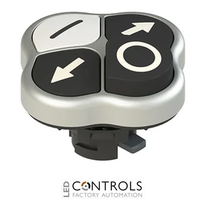 E2 1PQHA9QAAL Pizzato Quadruple pushbutton