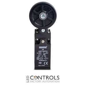 EMAS L3K13MEL121 EMAS L3 SERIES LIMIT SW. SNP ACT. 1NC+1NO RUBBER ROLLER - image 3