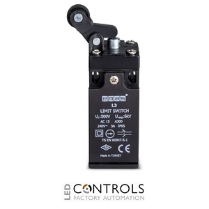 EMAS L3K13MIP411 EMAS L3 SERIES LIMIT SW. SNAP ACTION 1NC+1NO-PL. ROLLER - image 3