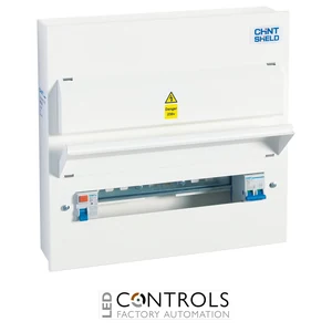 nx3-36s chint 30 ways dual rcd metal consumer unit