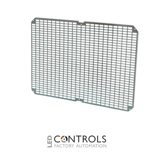 8120935 Fibox MPP ARCA 6080 Mounting plate perforated (730x530x2 mm - 26x11 mm) Galvanized steel, for size 600x800x300