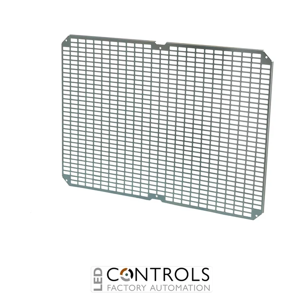 8120935 Fibox MPP ARCA 6080 Mounting plate perforated (730x530x2 mm - 26x11 mm) Galvanized steel, for size 600x800x300