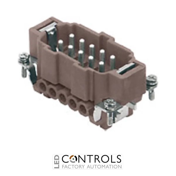 CNEM 10 RY ILME Male insert 10p+E 16 amp screw Size 57.27 Ryton