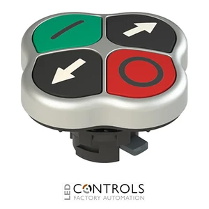 E2 1PQFA9QAAK Pizzato Quadruple pushbutton
