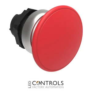LOVATO LPCB6144 MUSHROOM HEAD PUSH-BUTTON 40MM RED