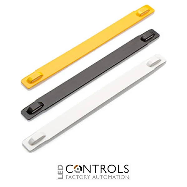 POH18-Yellow Partex Writable length 75mm / 100, yellow, pack 100