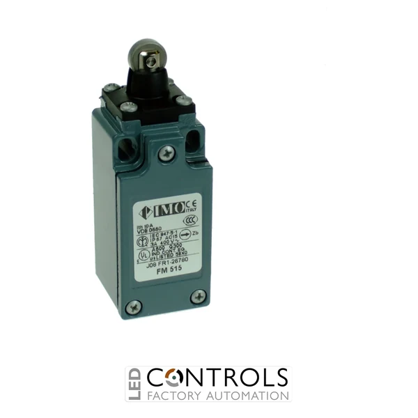 LMC5A15 IMO Limit Switch, Compact Roller Piston Plunger