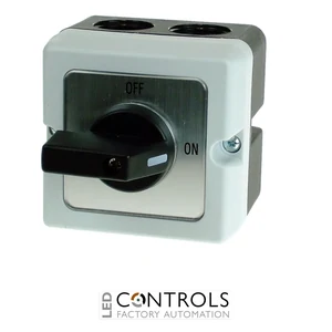PE20A-A4-90 IMO Cam Switch 4 Pole 2 Position Enclosed 90 Deg ON/OFF, 20A