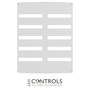 4TBA831116C0100 ABB 831116 ARIA Slotted Inner Cover Plate for Electrical Enclosures