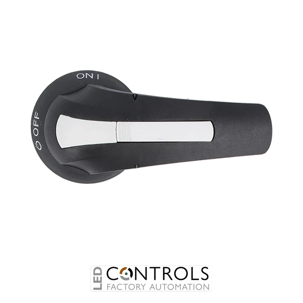 GEX66NB - BLACK DOOR COUPLING HANDLE